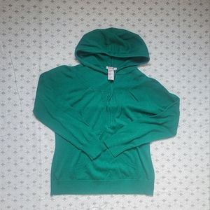 Sparkly Emerald Hooded Sweater 💎💚